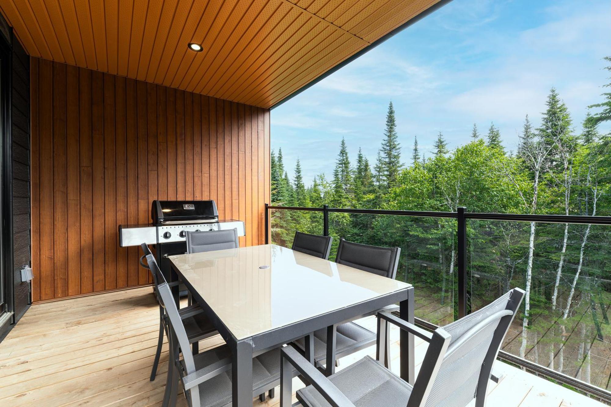 Les Chalets-Forêt du Massif Petite-Riviere-Saint-Francois Quarto foto