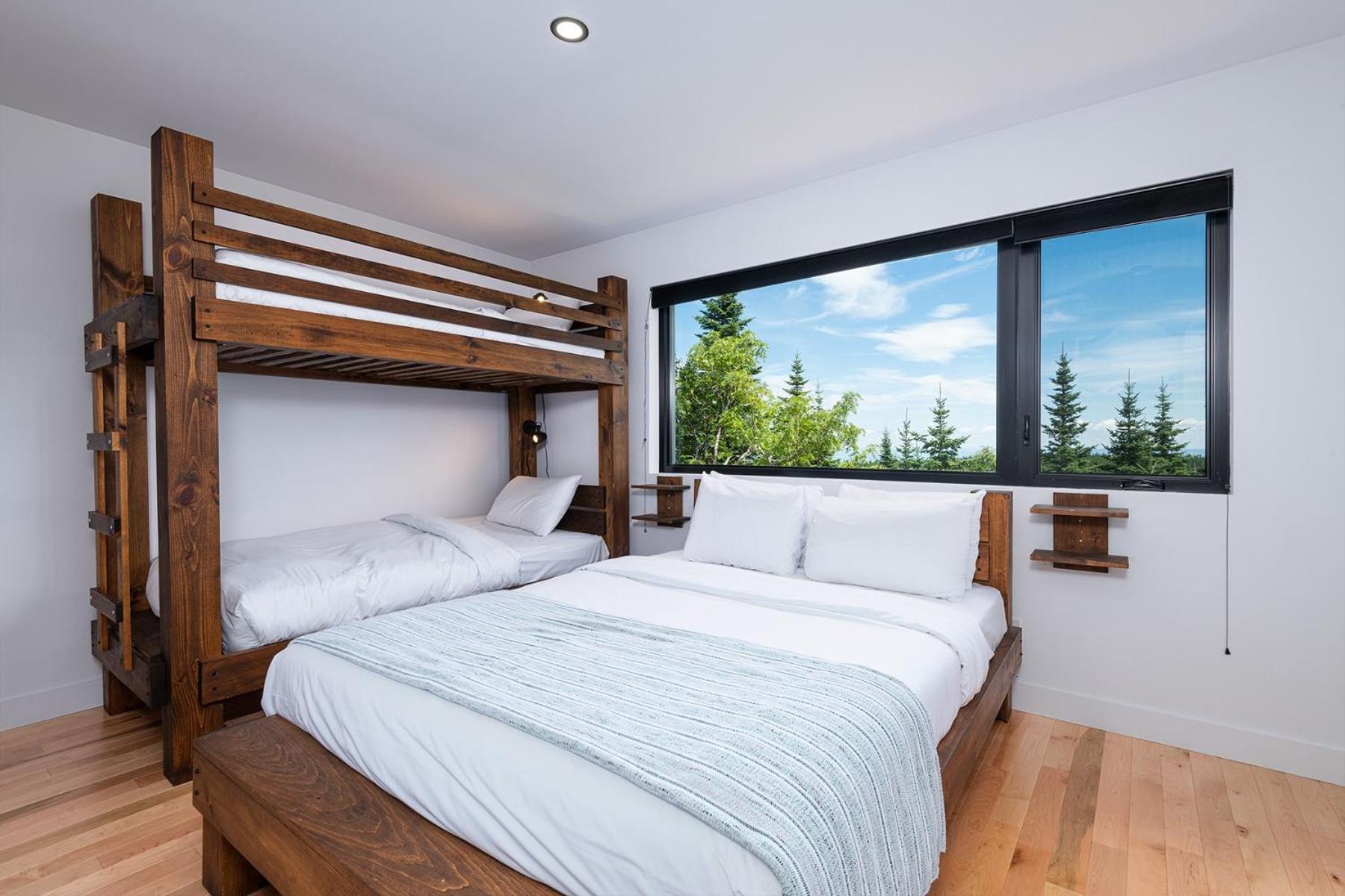 Les Chalets-Forêt du Massif Petite-Riviere-Saint-Francois Quarto foto